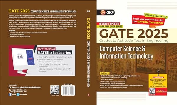 GKP GATE 2025 : Computer Science and Information Technology - Guide (Includes Solved papers from 2022 to 2024) - Image 2