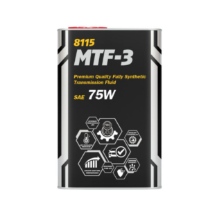 MANNOL 8115 MTF-3 O.E.M QUALITY FULLY SYNTHETIC MANUAL TRANSMISSION FLUID SAE 75W IMPORTED FROM GERMANY (1L-ME)