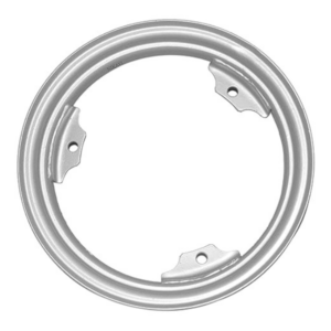 Haran Wheel Rim Compatible For Tvs Scooty Pep (Silver) (10 inch, Tubeless)