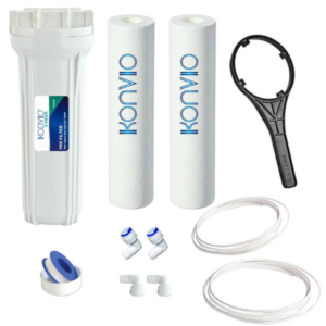 KONVIO NEER Pre Filter for Water purifier for All RO Water Purifier, External Prefilter kit with 2 spun candles