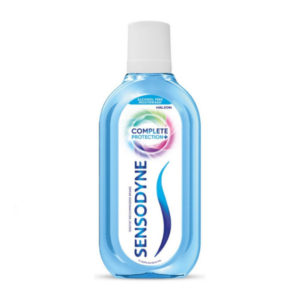 Sensodyne Mouthwash Complete Protection+, All in One Mouth Wash for Sensitivity Protection, Strong teeth and lasting freshness, Pack of 250ml