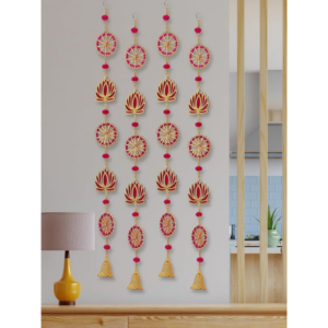 JH Gallery Handmade Lotus Wall and Door Hanging