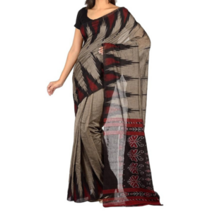 Devanshi Handloom Women's Jamdani Cotton Saree