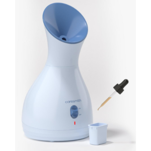 CARESMITH 2 In 1 Face Steamer + Steamer For Cold & Cough | 16 Mins Of Natural Steam With 170Ml Large Tank | Dedicated Chamber For Balms & Oils