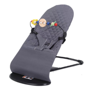 Moppets Dream on me Baby Bouncer and Stationary Seat | Compact Portable Infant Rocker with Toy-ba