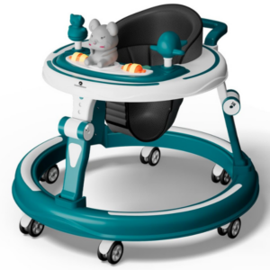 StarAndDaisy 360 Baby Walker 6-24 Months / 7 Level Height Adjustment Walker for Kids Boy and Girl with Switchable Food & Musical Toy Tray