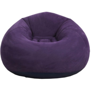 PRISO Inflatable Lazy Sofa with Bean Bag Lounge Chair Folding Portable and Light Weight Chair Bedroom, Balcony, Reading Use. Pack of 1 (not Included Air Pump)