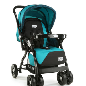 LuvLap Galaxy Stroller / Pram, Extra Large Seating Space, Easy Fold, for Newborn Baby / Kids, 0-3 years