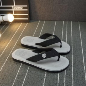 ILU Slipper For Men's Ortho Care Flip Flops Orthopadic Diabetic Doctor Dr House Slides Home Bathroom Gent's Clogs Soft Foam Outdoor Grey