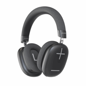 Fusion Style Wireless Headphone, 40mm Dynamic Drivers, 50Hrs Playtime, Fast Charge (Black Grey)