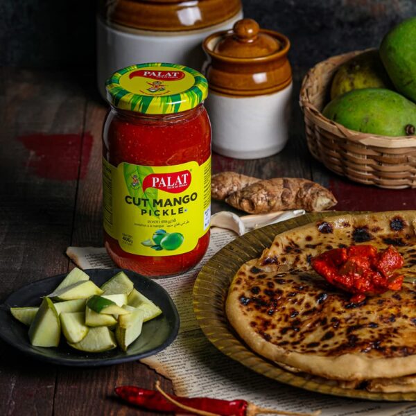 PALAT Cut Mango Pickle 400 GM - Pack of 2 - Image 2